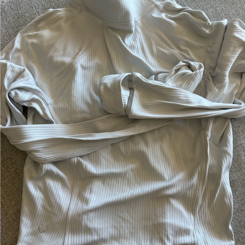 It's Rulu Ribbed Cropped Half Zip - Picture 7 of 8